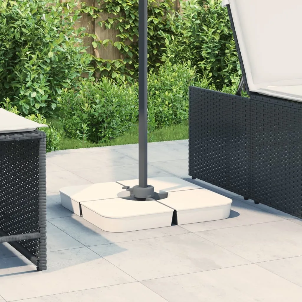 Supporto Ombrellone Decentrato 100kg Set 4 Pezzi Maison Exclusive