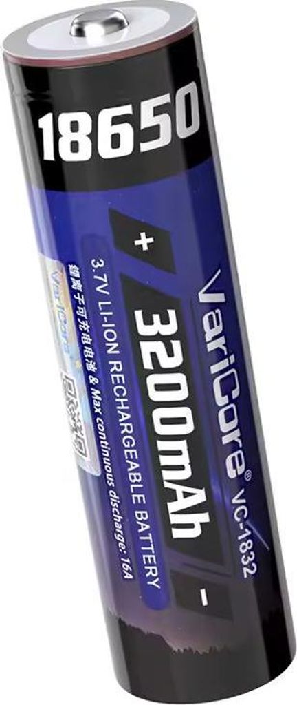VariCore VC-1832 Plus 18650 Li-Ion Akku 3200mAh
