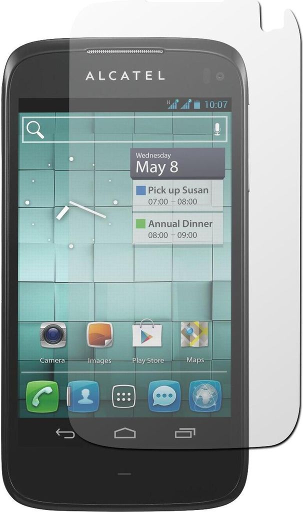 2er-Pack PhoneNatic Displayschutzfolien klar kompatibel mit Alcatel One Touch Ultra 997