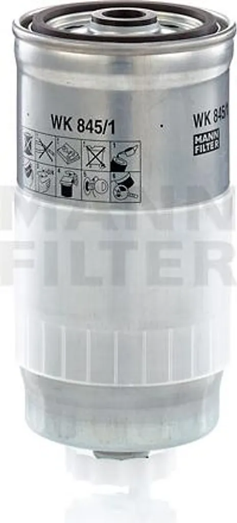 MANN-FILTER WK 845/1 Filtre à Carburant Haute Performance pour Moteur