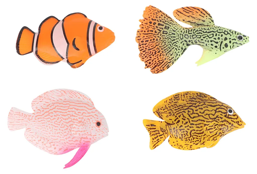 Offerta Pesce Artificiale Acquario | Set Decorazione Luminosa