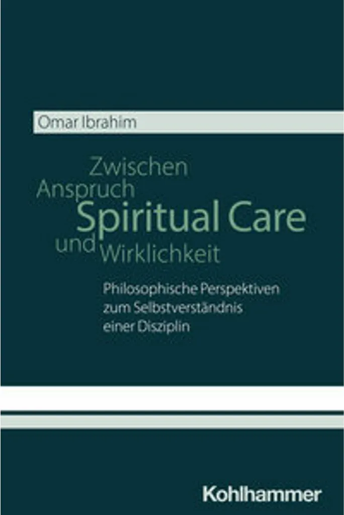Soins Spirituels Spiritual Care Entre Exigences et Réalité de Terrain