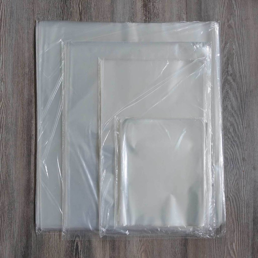 100 Beutel Tüten Cellophanbeutel transparente Folientasche, Größenwahl, Größe:45 x 50 / 25μ