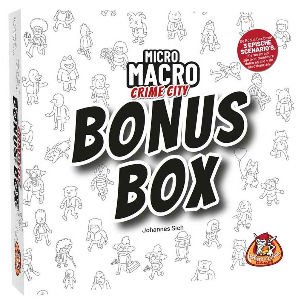 White Goblin Games Micromacro – Crime City Bonusbox – Brettspiel