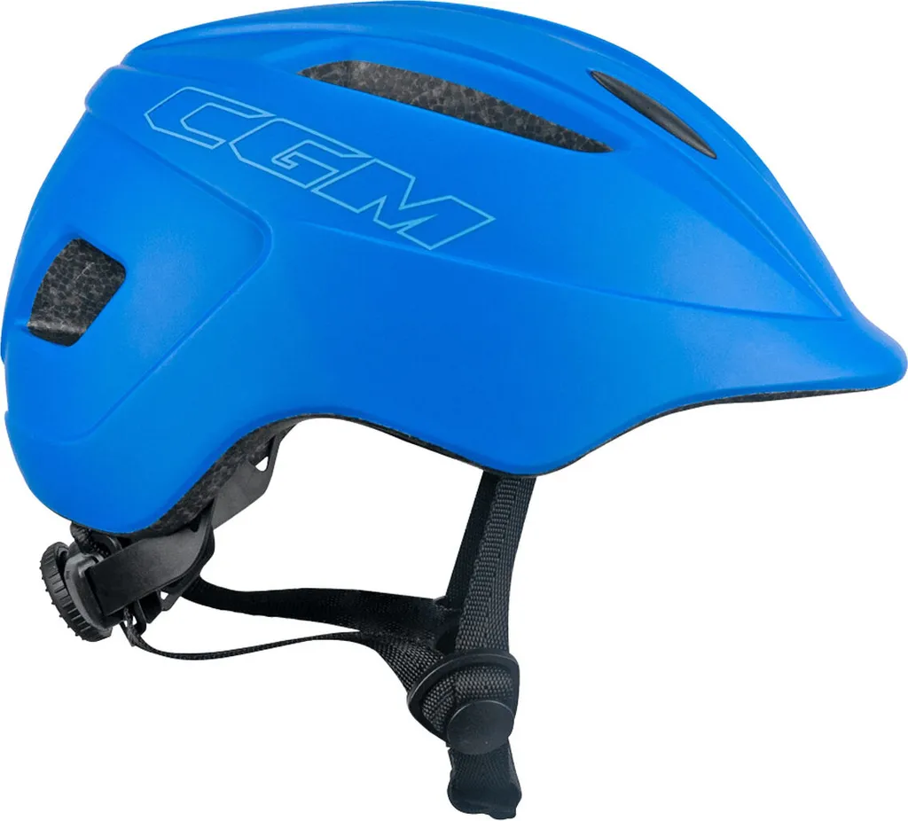 Casque vélo enfant CGM 870A bleu pour école et balades en famille