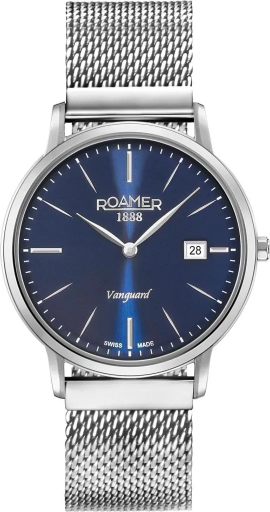 Montre ROAMER 979809 - La solution classique et durable bleu marine