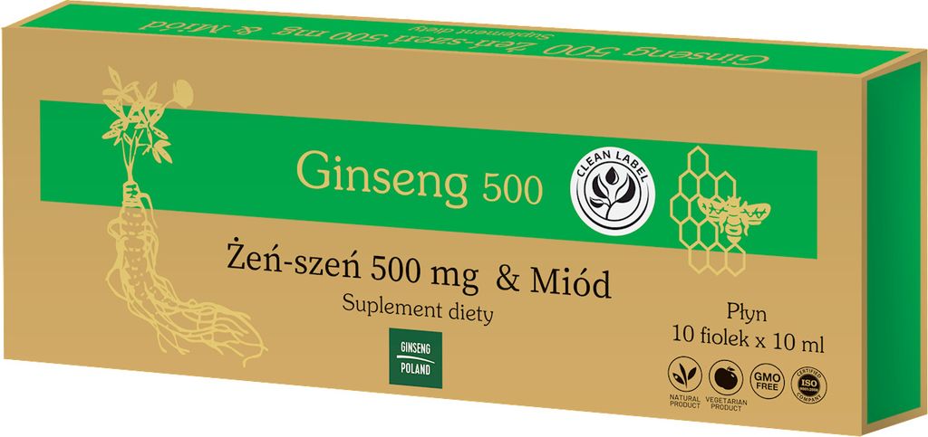 A cardboard box packaging for a dietary supplement.