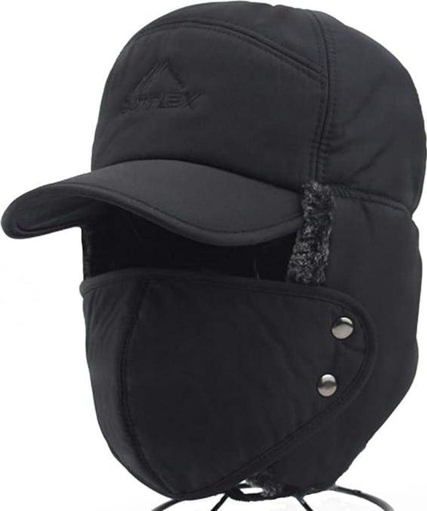 Herren Winter Thermal Trapper Hut Russische Ski Jagd Papa Produktbild 