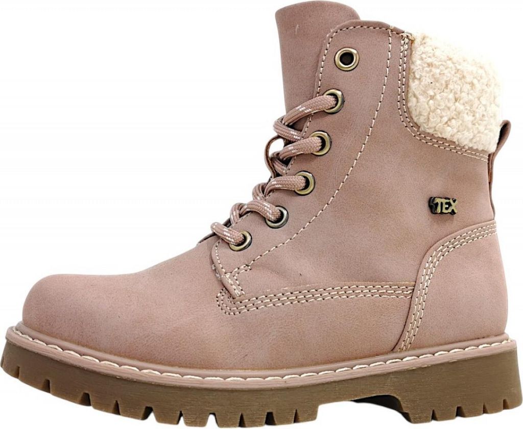 Jane Klain Kinderschuhe Mädchen Schnürstiefel Rosa Freizeit, Schuhgröße:32 EU