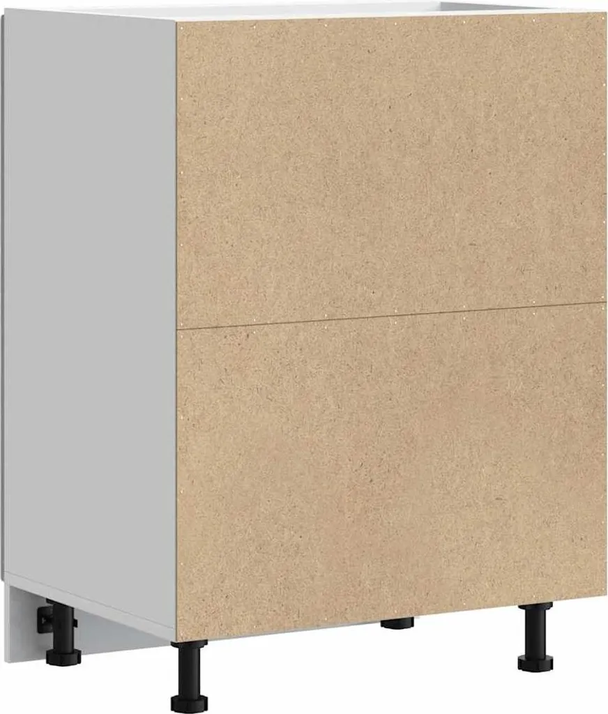 vidaXL Base da Cucina Porto Grigio Sonoma - Mobile Dispensa Robusto - 7