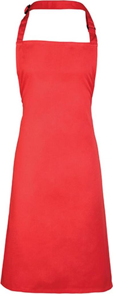 Premier Workwear PR150 | Latzschürze ŽColoursŽ - Waschbar bei 60 °C - Farbe: Strawberry Red (ca. Pantone 186) - Größe: 72 x 86 cm