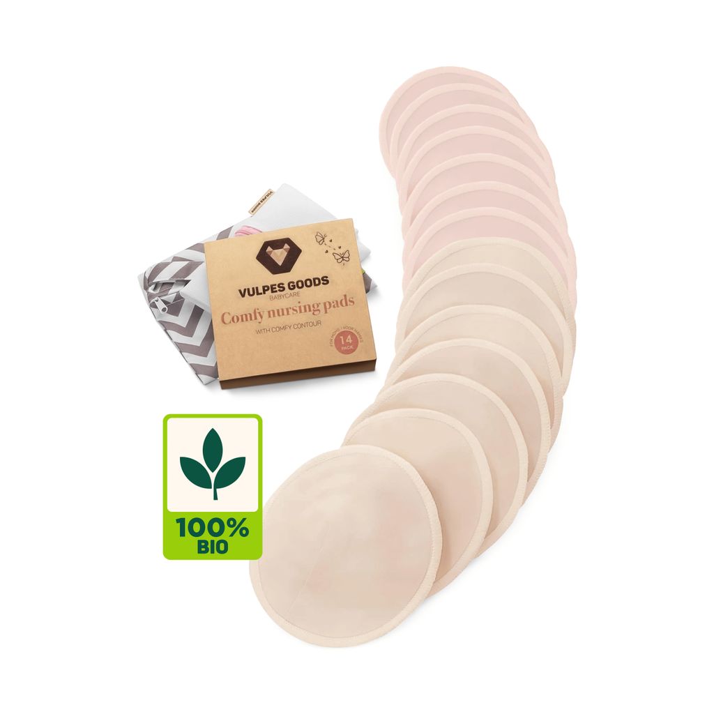 Vulpes Goods Waschbare Stilleinlagen - Organische Produktbild 