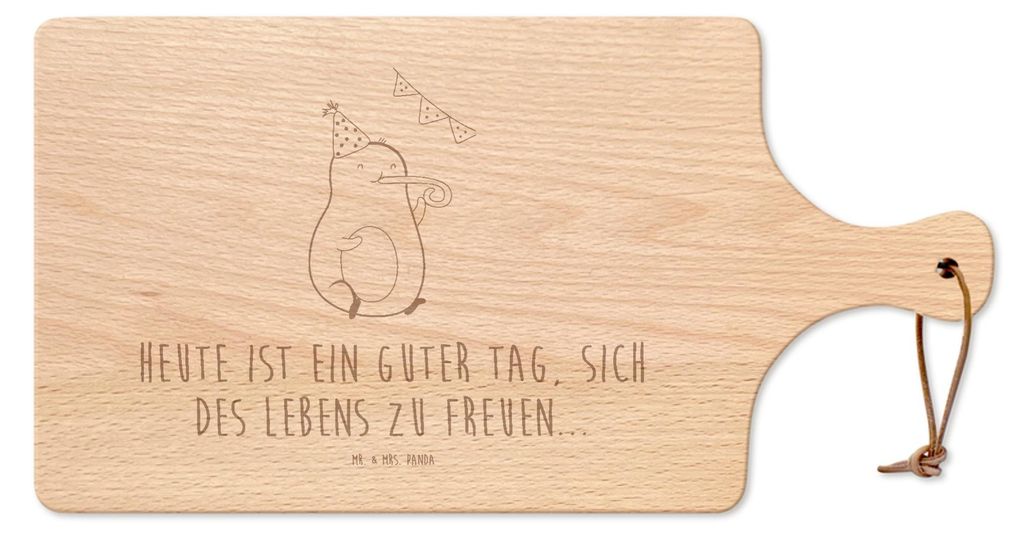 Mr. & Mrs. Panda schneidbrett Avocado Party - Transparent - Geschenk, Brett, Schneidebrett, Frühstücksbrettchen, holzschneidebrett, Geburtstag, S...