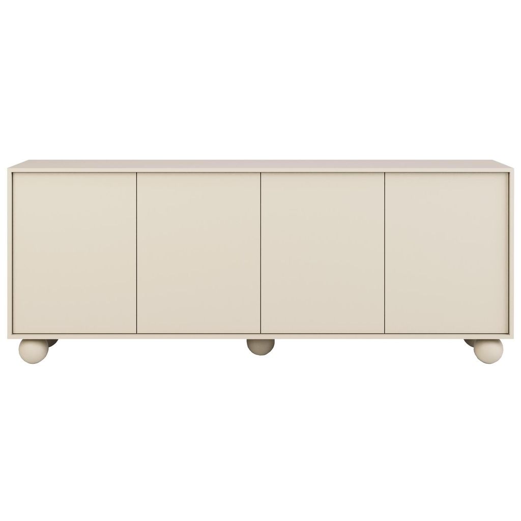 BEAUTYSOFA | Kommode ADEL 200 cm, Kaschmir – Kommode mit 4 Produktbild 