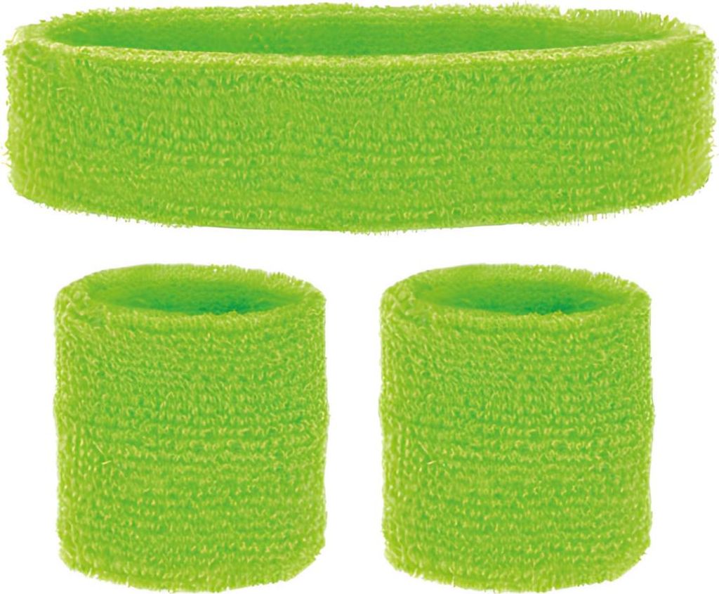 BANDEAUX DE SOUDURE VERT NEON (bandeau, 2 bracelets) Image du produit 