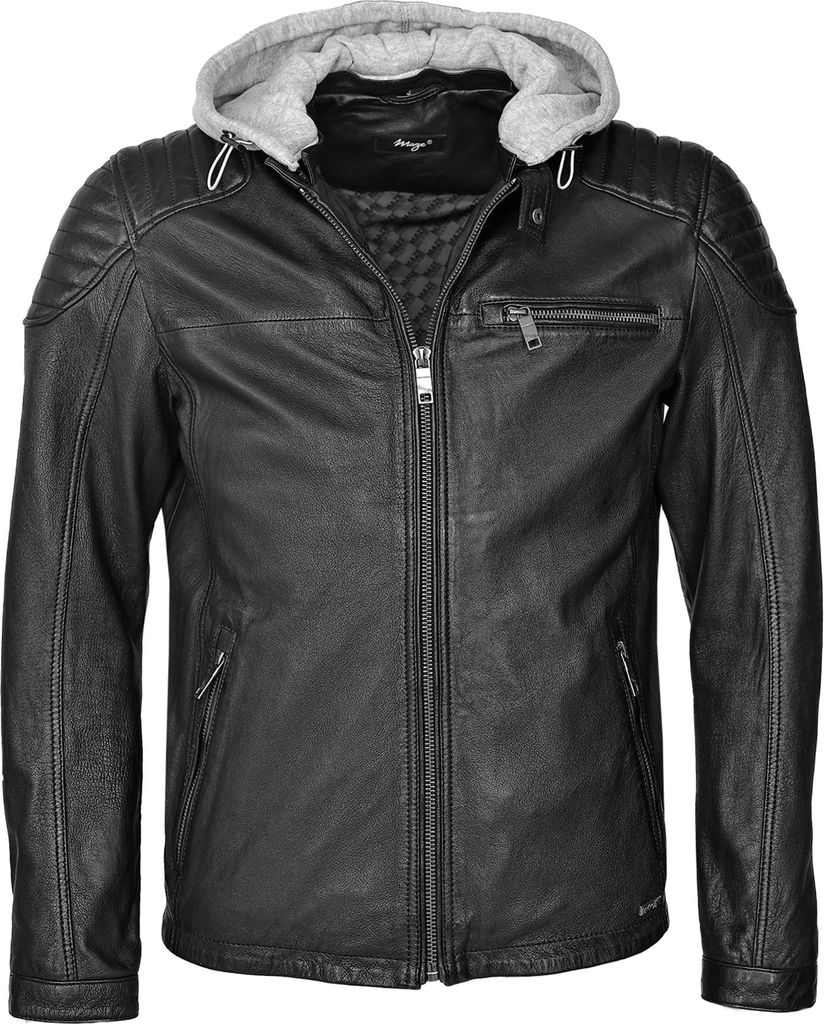 Maze Lederjacke 4202242 Herren black M