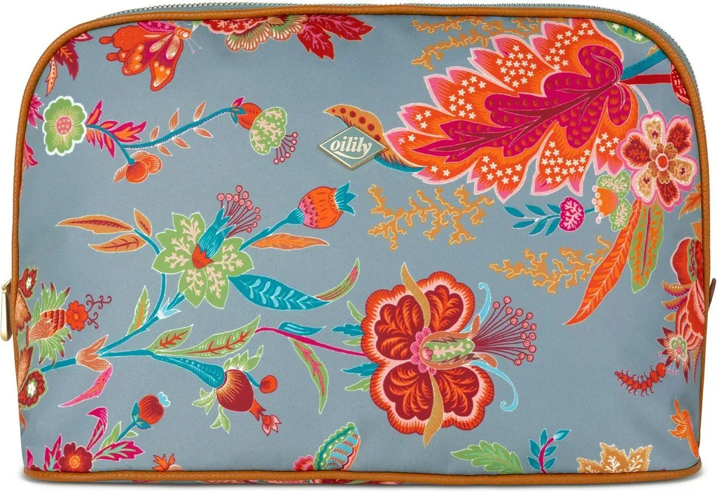 Oilily Chelsey Cosmetic Bag - Trousse de toilette Light Blue élégante