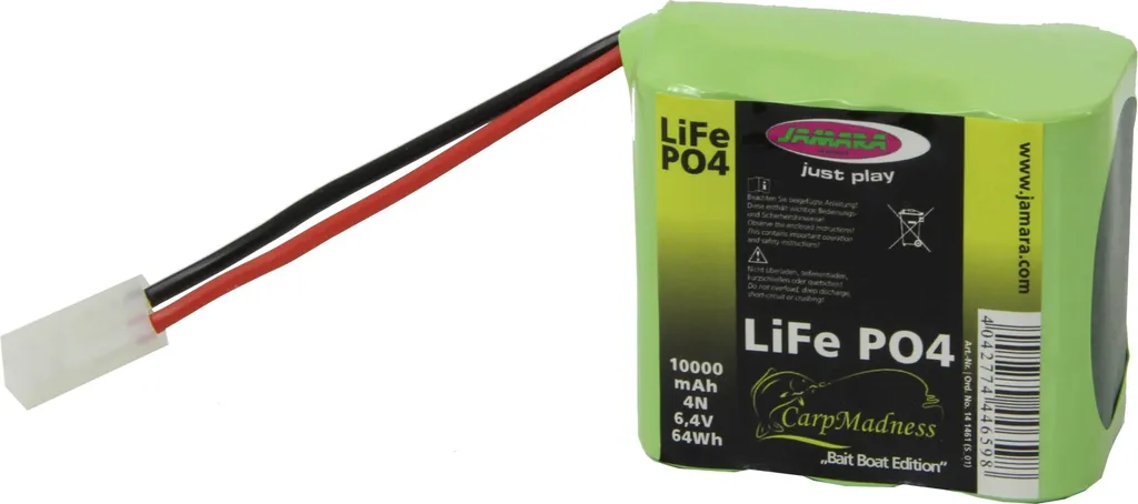 Batterie Bateau Amorceur LiFePo4 Haute Capacité pour Gamme X-Jet et XXL