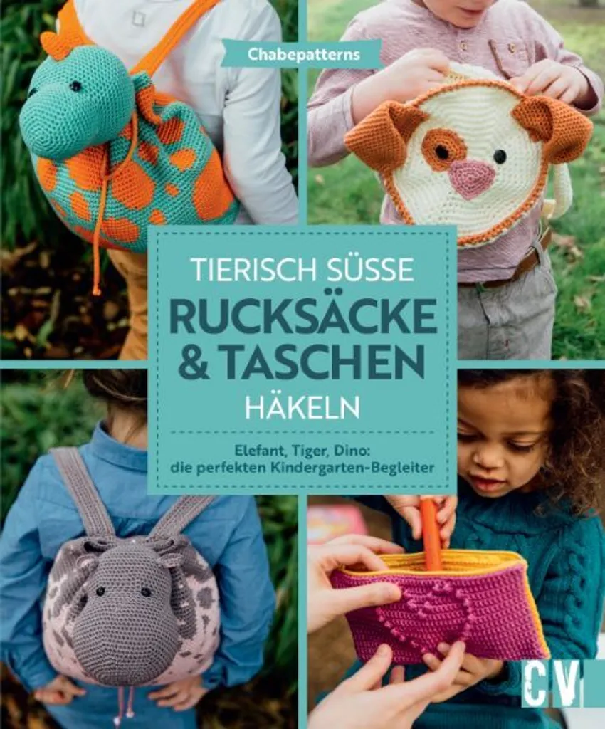 Livre de crochet : Sacs et sacs à dos animaux mignons pour enfants