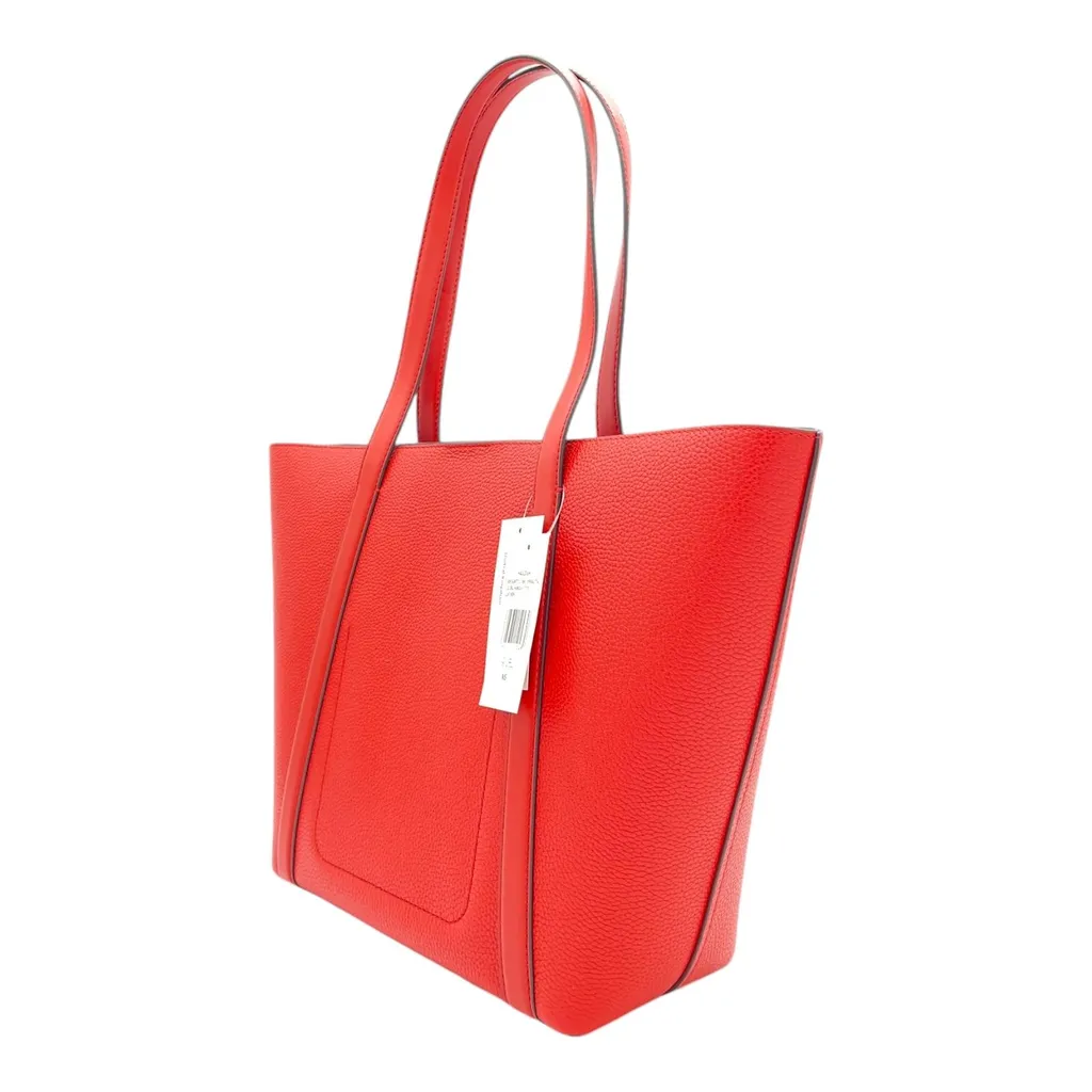Sac cabas fourre-tout Michael Kors Hadleigh en cuir véritable orange - 7