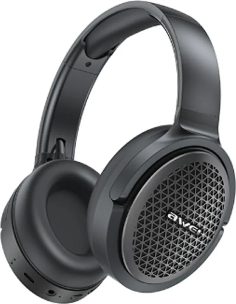 Awei AT78 Casque Bluetooth Noir avec Réduction de Bruit Active ANC
