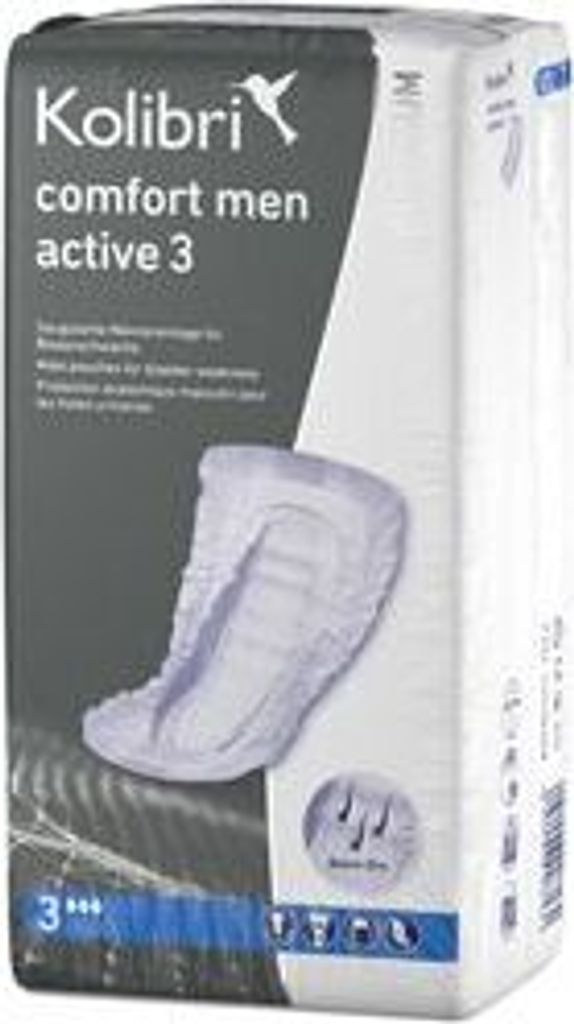 Kolibri comfort premium men active 3 Einlagen Mann 14 St Produktbild 