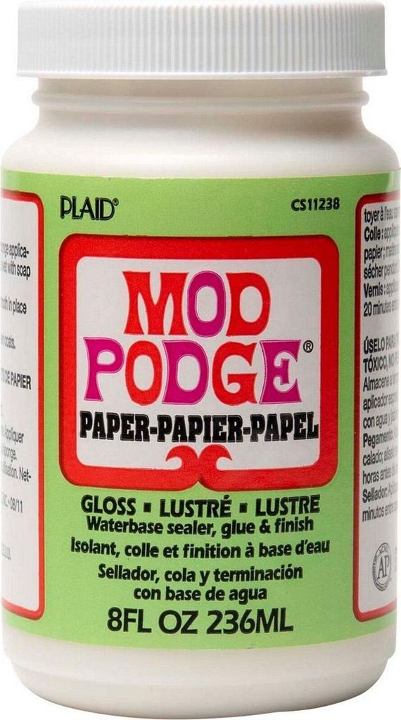 Mod Podge Paper Gloss / Papierowy połysk - klej / Zdjęcie produktu 