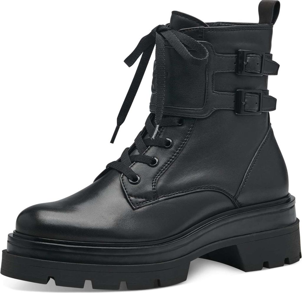 Tamaris Schnürboots Damen 31363135393739 Schwarz 39 EU