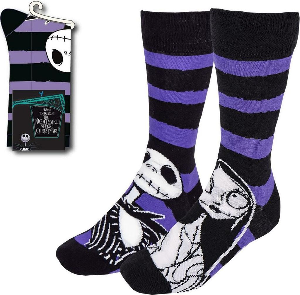 Nightmare before Christmas Socken Jack & Sally 38-45