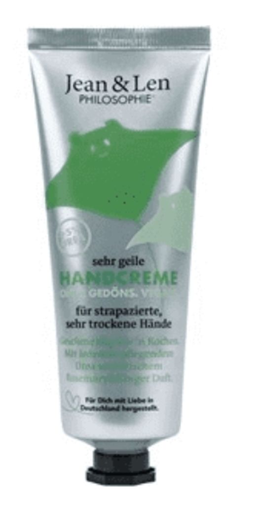 Jean & Len Sehr geile Handcreme Rosemary & Ginger
