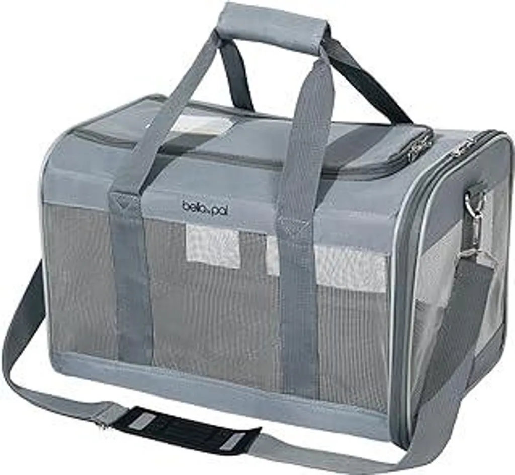 BELLA & PAL Trasportino Gatti 7kg - Borsa Viaggio Auto e Aereo