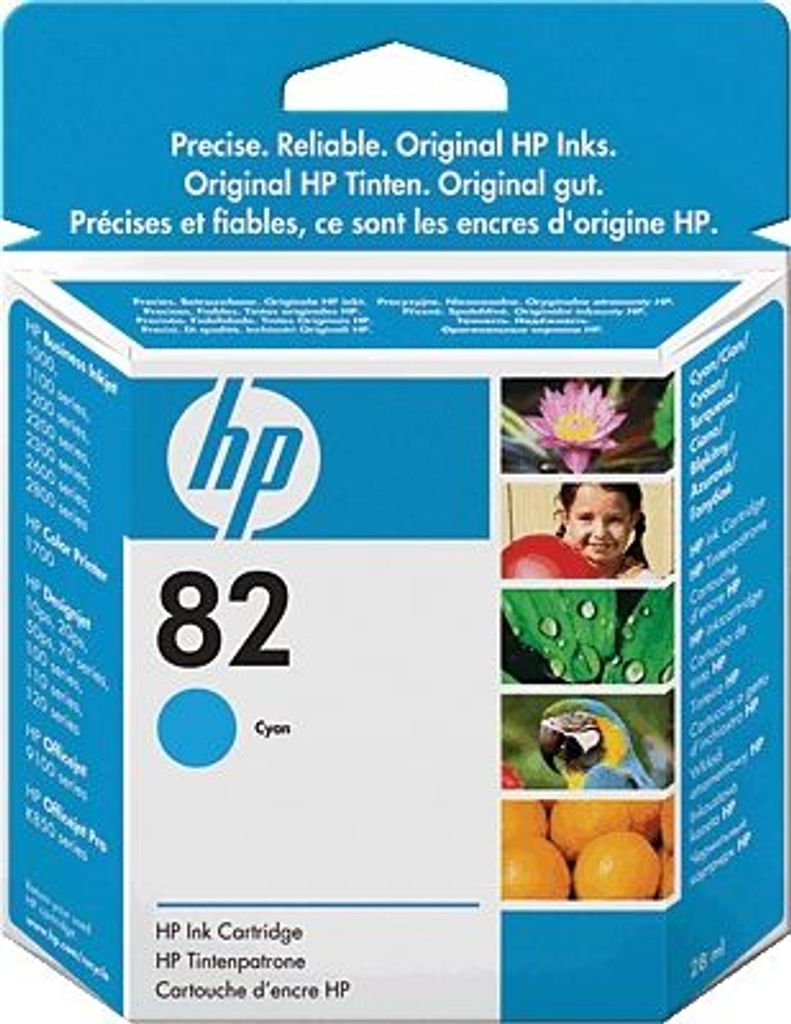 HP 82 - CH566A - Inktcartridge / Cyaan (28 ml)