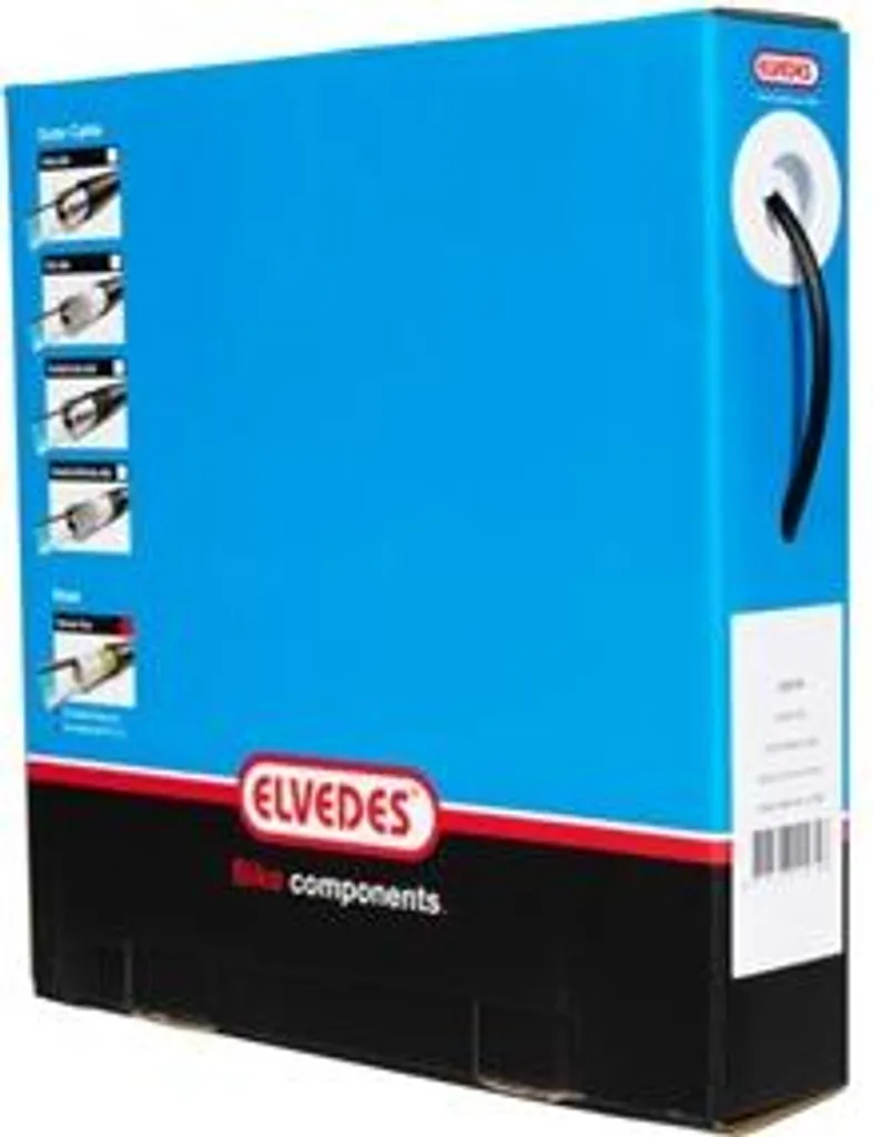 Tuyau de frein Elvedes Tektro 5.0 - Stop aux fuites - 20m Noir