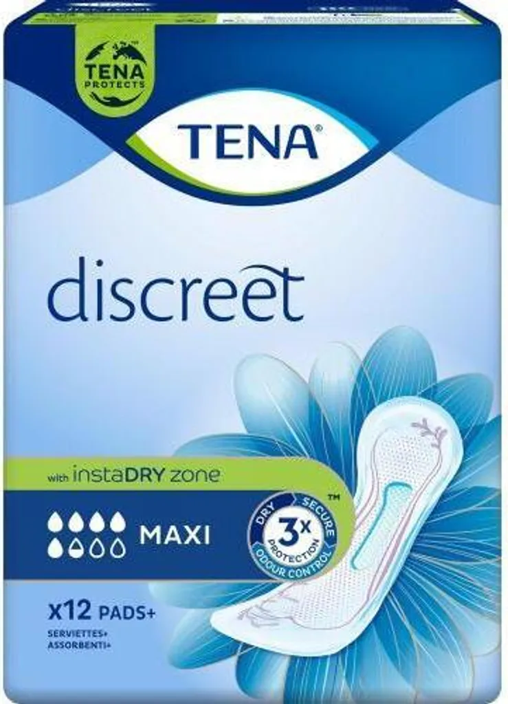 Tena Lady Discreet assorbenti per incontinenza maxi 12X12 pz