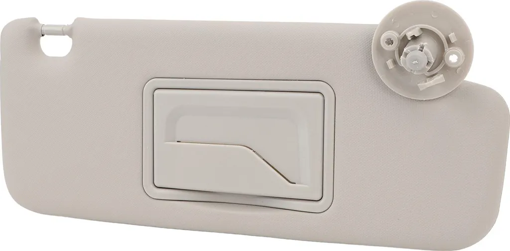 Parasole, plastica grigia, P95327509, interno regolabile per Sonic Aveo 2011-2016, lato destro