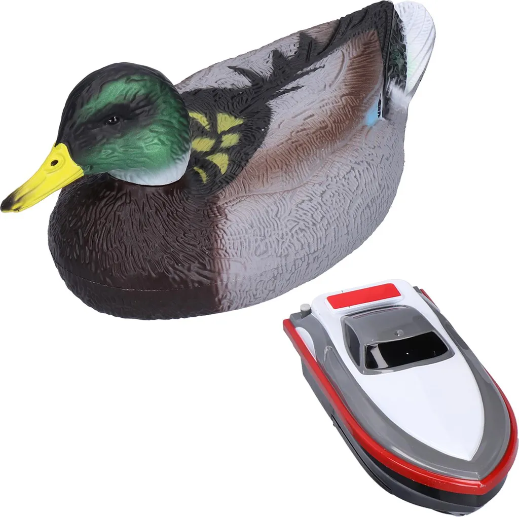 Jouet Bateau Télécommandé en Forme de Canard Modèle RC pour Piscine - 4