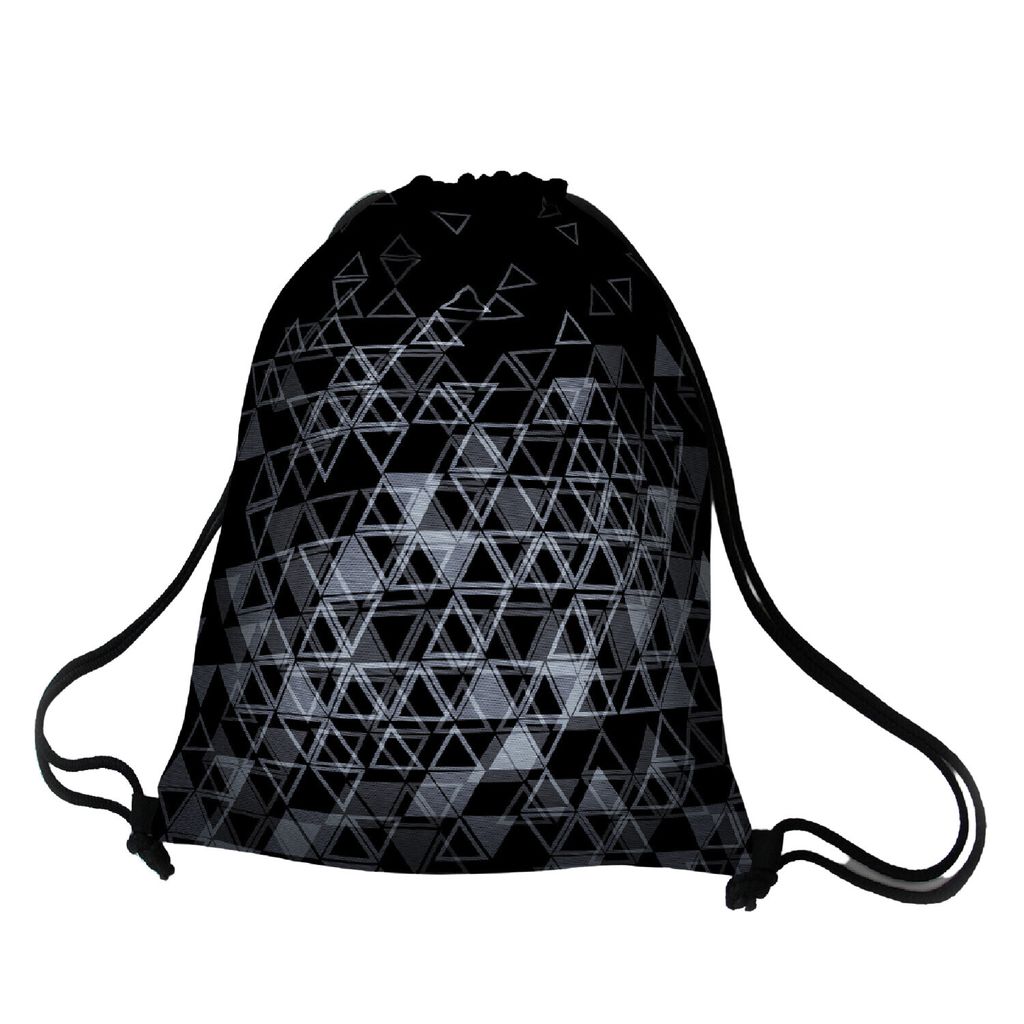 Bertoni Rucksack Vollfarbdruck wasserdicht Dreiecksmuster Produktbild 