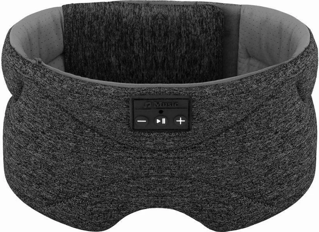 Bandeau Sommeil Bluetooth Noir : Fini les Écouteurs qui font Mal