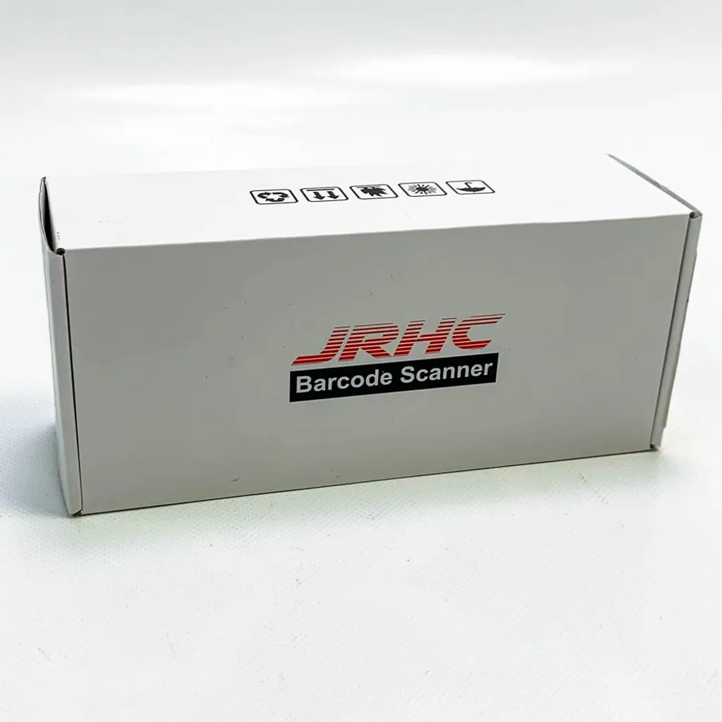 Lettore e raccoglitore di codici a barre per inventario 2D JRHC con ricevitore USB wireless a 2,4 GHz Lettore di codici a barre multifunzionale con schermo LCD da 2,8 pollici e lunga portata di trasmissione. - 7