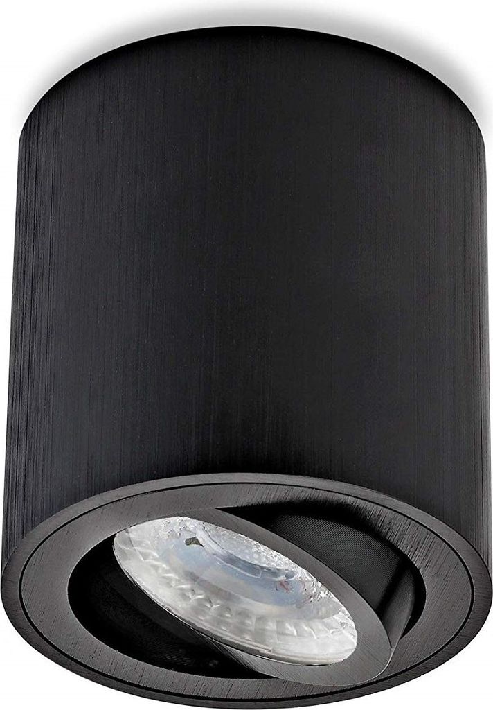Sweet LED Aufbaustrahler schwarz Aufbauspot GU10 7 W Produktbild 