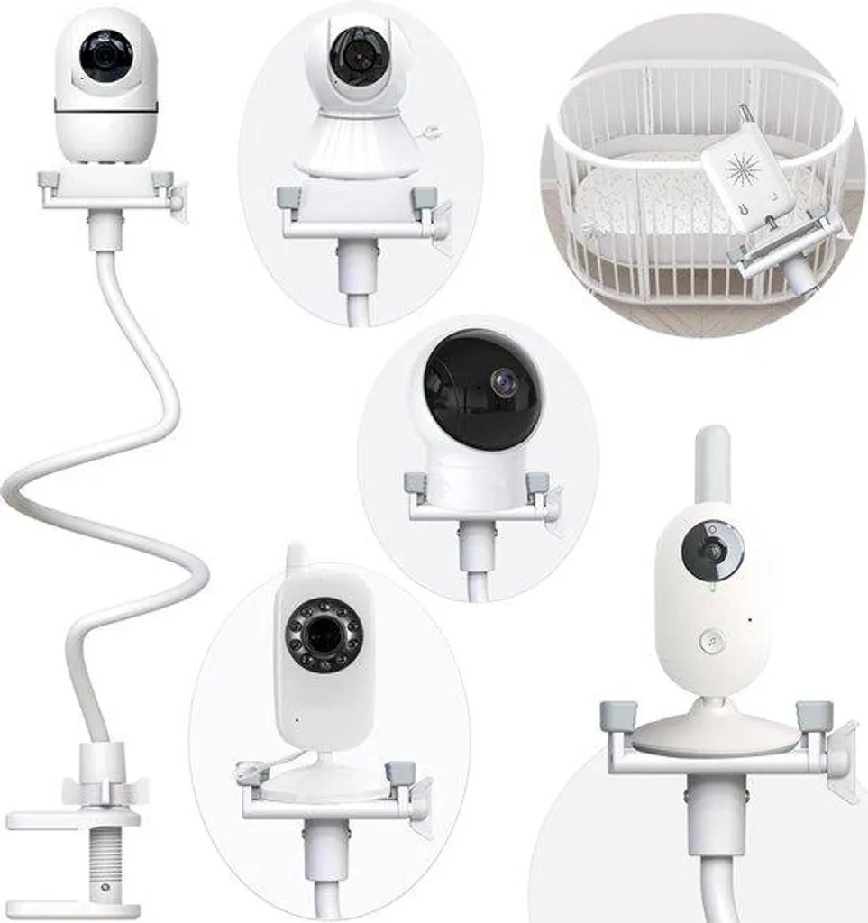 Support de Babyphone sans Perçage pour Caméra - Installation Facile Pro