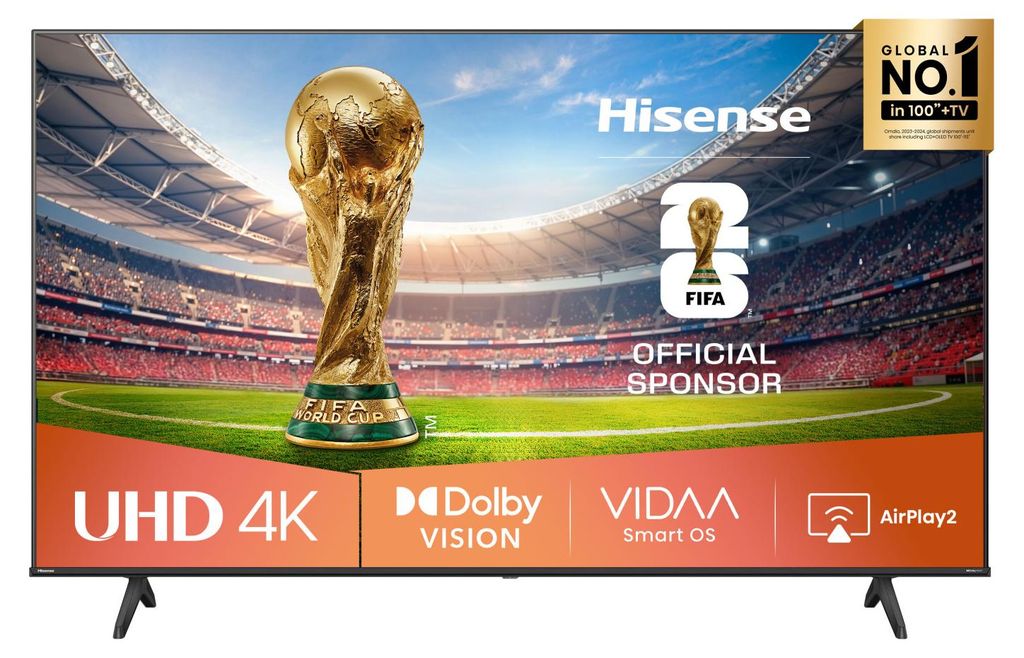 Hisense 58A6Q Fernseher 147,3 cm (58") 4K Ultra HD Smart-TV Produktbild 