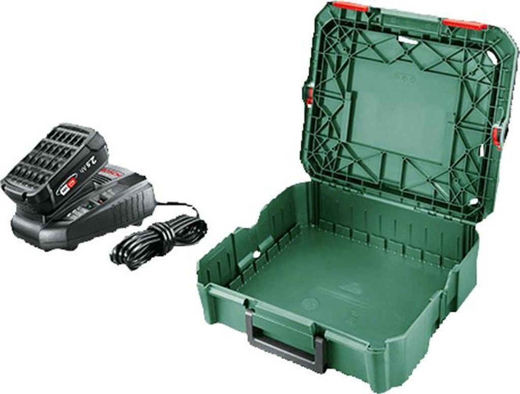 Starter-Set 18V (2x PBA 2.5Ah + AL 1830 CV) (schwarz, 2x Produktbild 