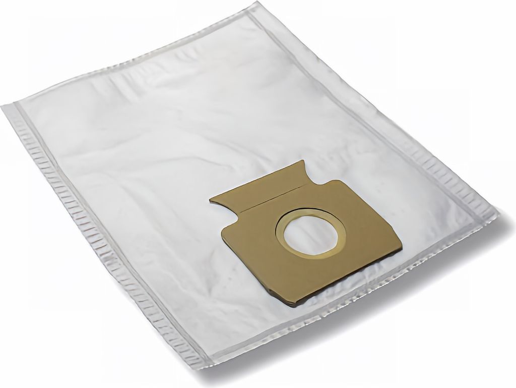 A single vacuum cleaner bag is shown on a white background.