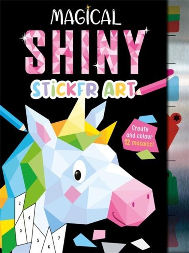 Magical Shiny Sticker Art – Lingua: Inglese