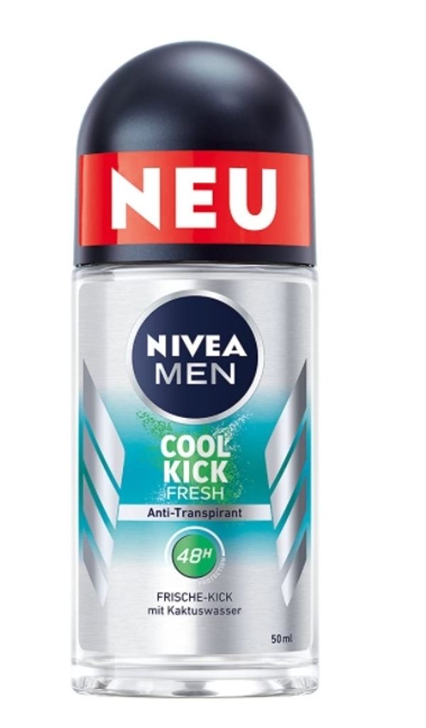 Nivea Cool Kick Deo Roller Anti Transpirant 48H 50ml Produktbild 