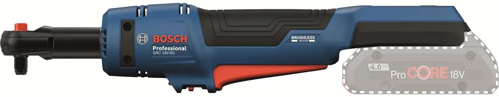 Clé à cliquet GRC 18V-60 compacte avec éclairage LED intégré - 12
