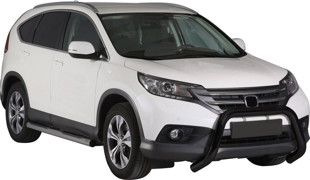 Frontbügel Frontschutzbügel für Honda CR-V 2012-2015 ø76mm Stahl Schwarz Schutz