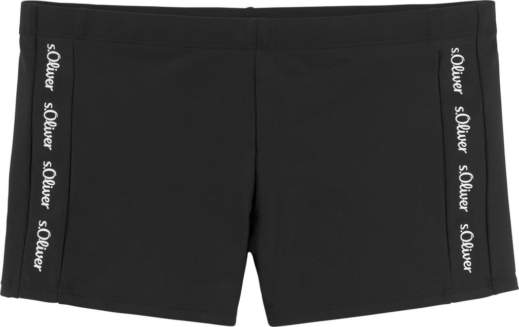 s.Oliver Boxer-Badehose schwarz Größe 7