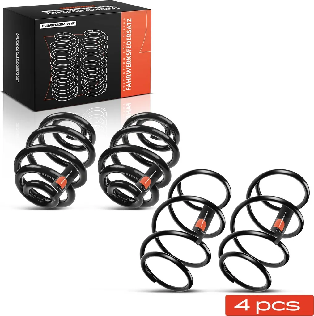 4 Ressorts de Suspension Frankberg pour BMW Série 3 Compact E46 01-05